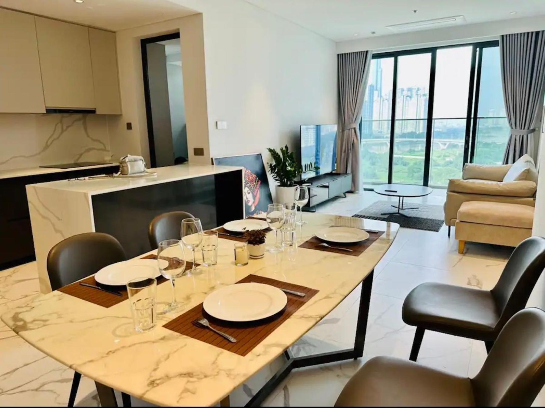 The Crest-central Saigon Riverside -free Pool-gym-sauna Room-yoga * Hô Chi Minh-Ville