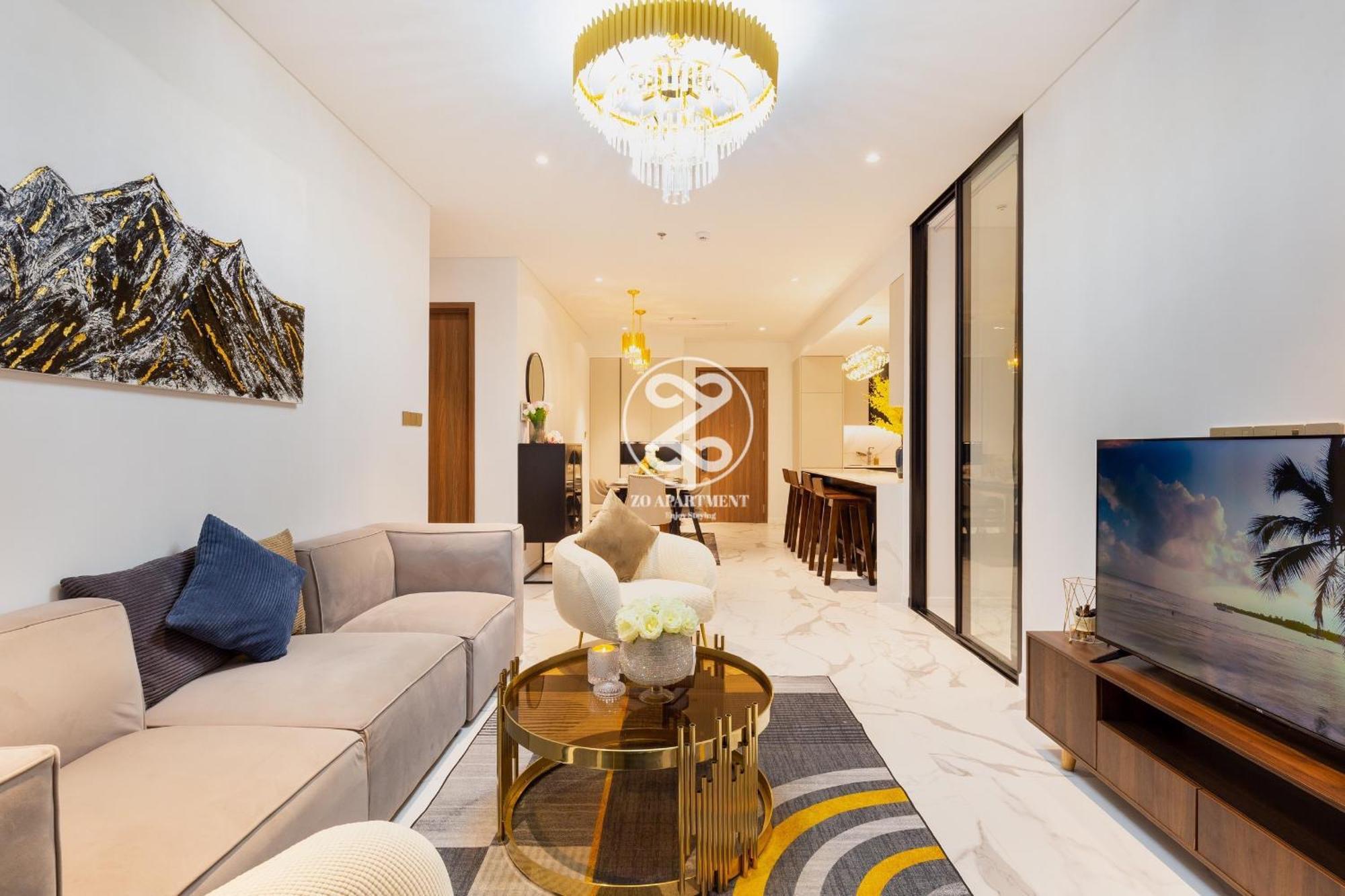 Appartement The Crest-central Saigon Riverside -free Pool-gym-sauna Room-yoga